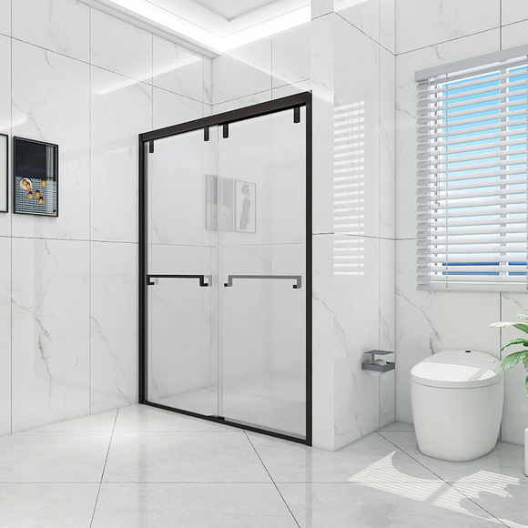 Shower Enclosure: 一 Shape