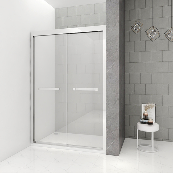 Shower Enclosure: 一 Shape