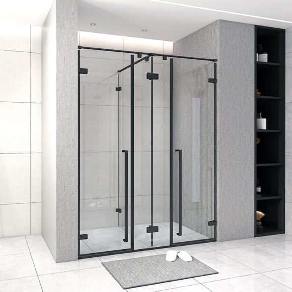 Shower Enclosure: F Shape