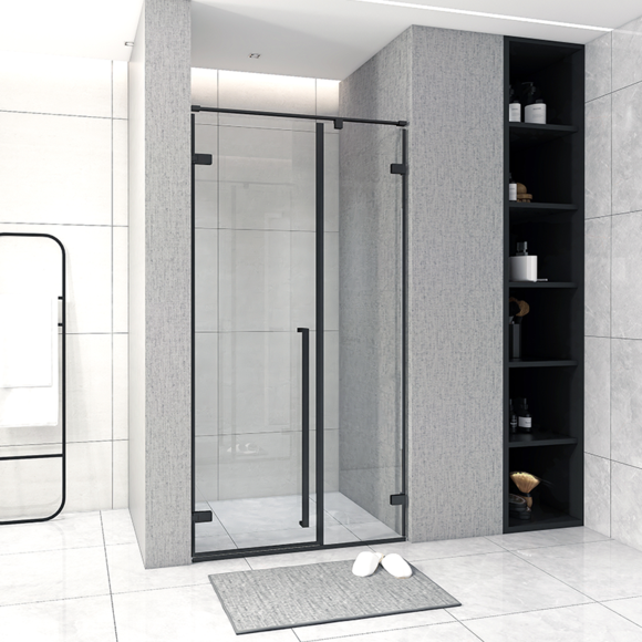 Shower Enclosure: 一 Shape