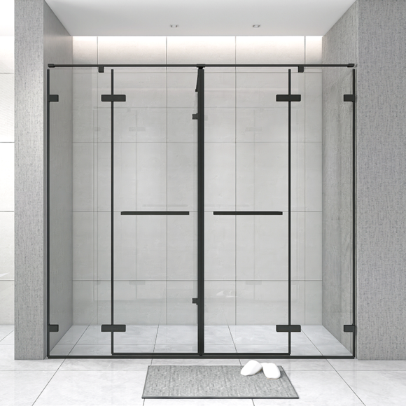 Shower Enclosure: T Shape