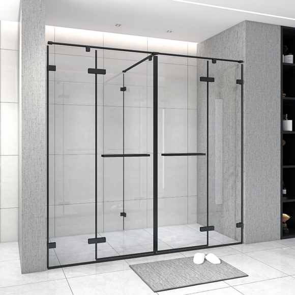 Shower Enclosure: T Shape