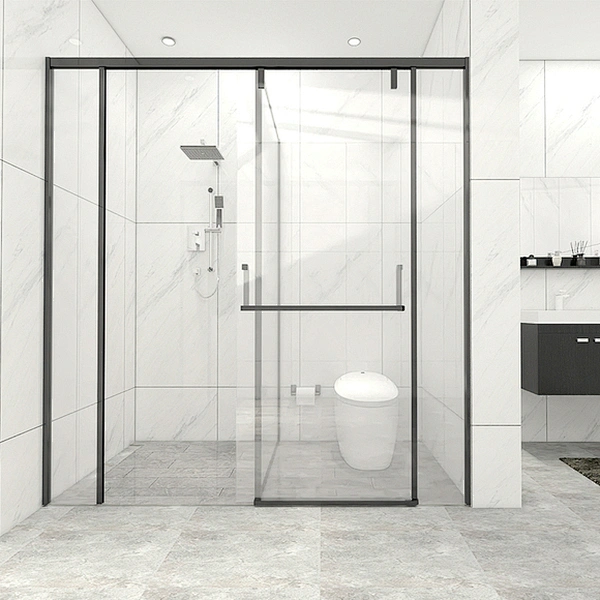 Shower Enclosure: T Shape