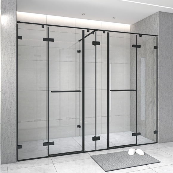 Shower Enclosure: T Shape