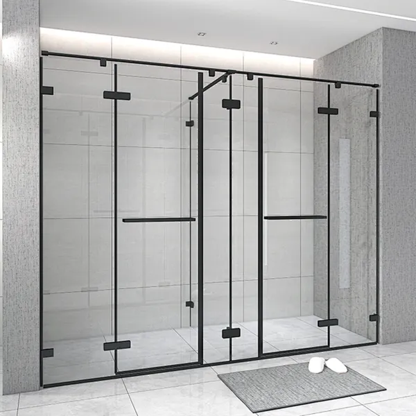 Shower Enclosure: T Shape