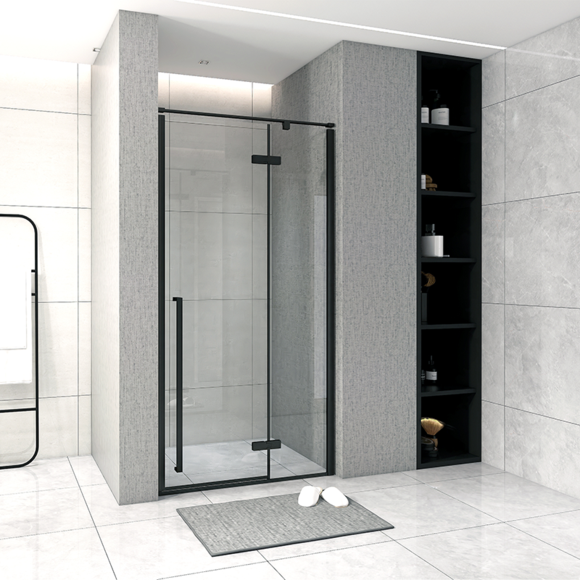 Shower Enclosure: 一 Shape