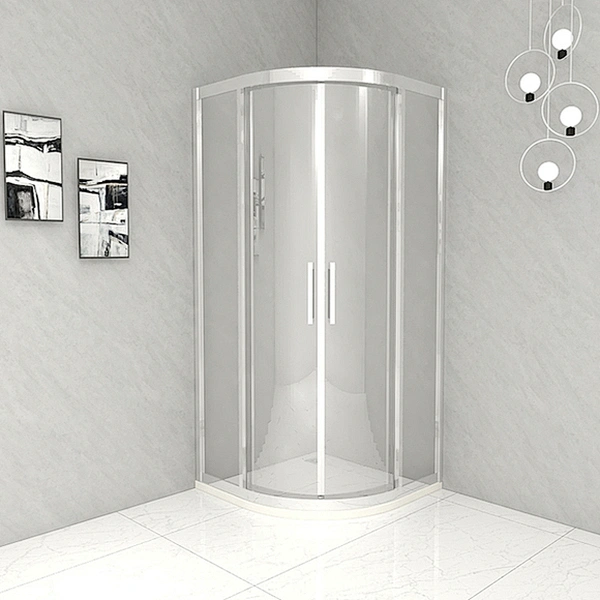 Shower Enclosure: ︶ Shape