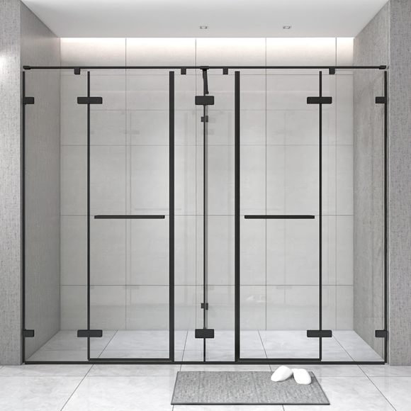 Shower Enclosure: T Shape