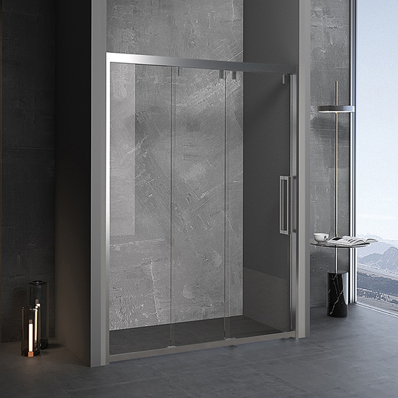 Shower Enclosure: 一 Shape