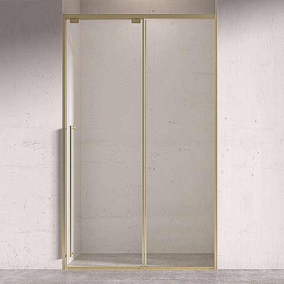 Shower Enclosure: 一 Shape