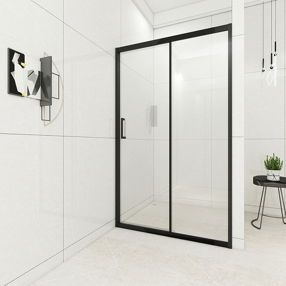 Shower Enclosure: 一 Shape