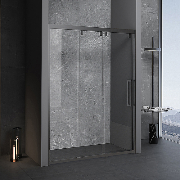 Shower Enclosure: 一 Shape