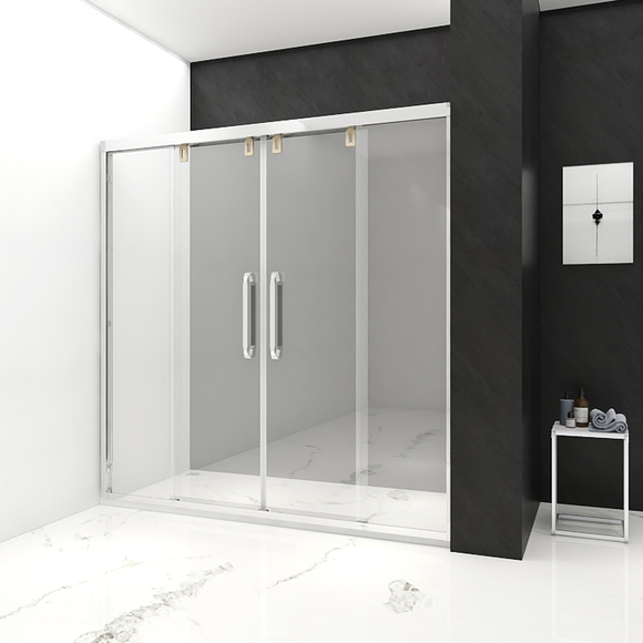 Shower Enclosure: 一 Shape