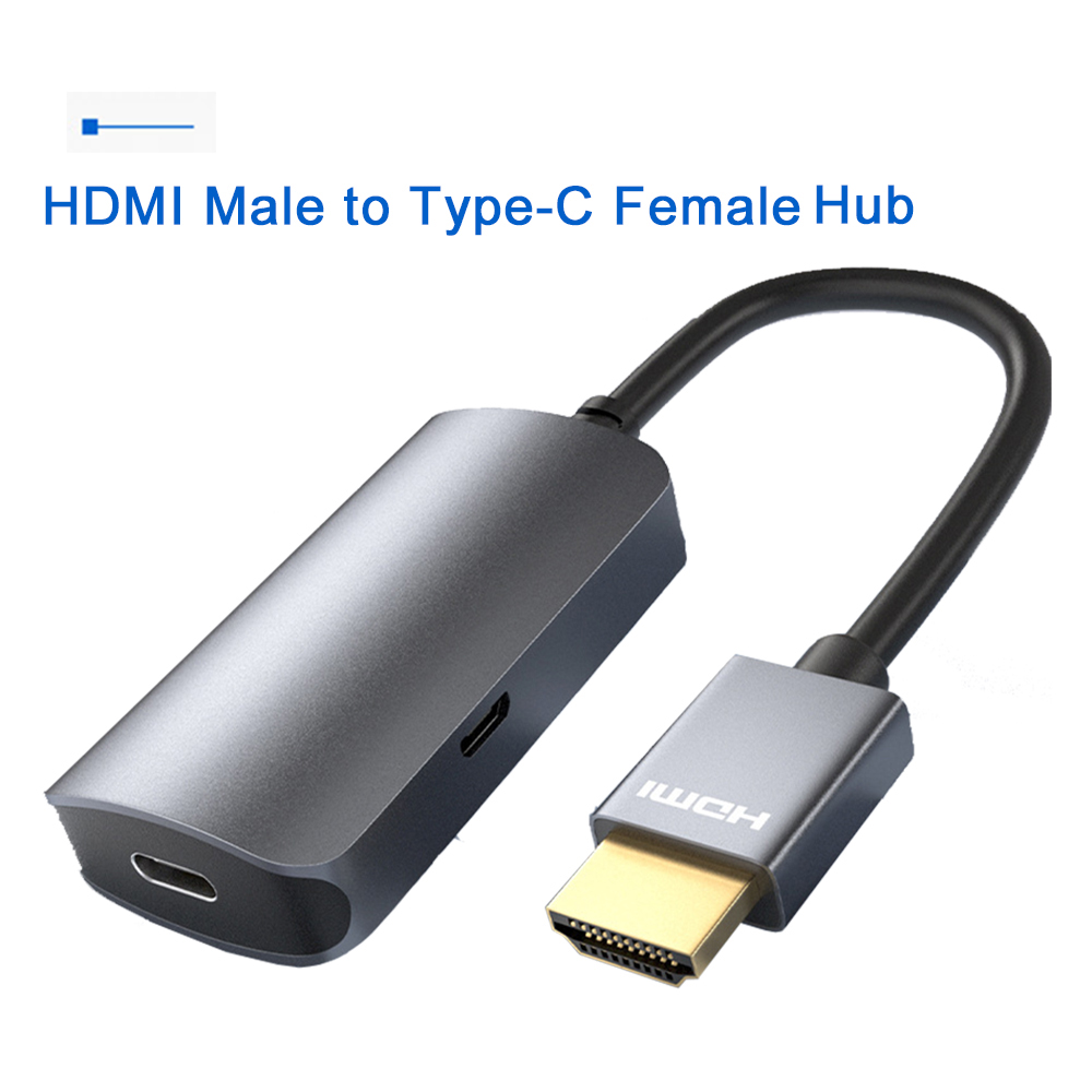 5 em 1 hub tipo C conversor de estação de encaixe hdmi typec estação de encaixe usb