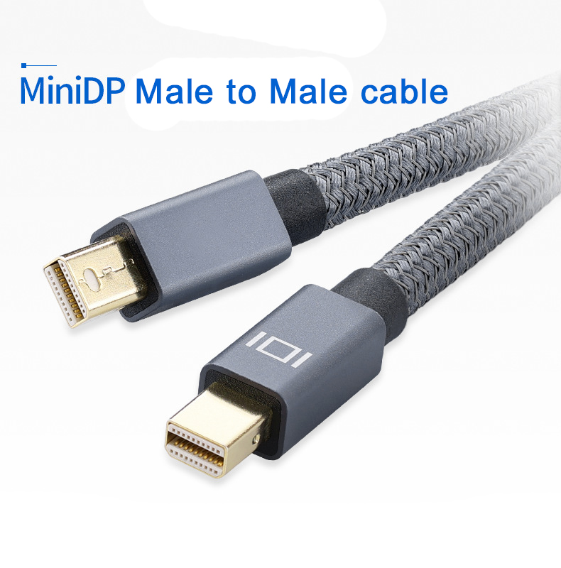 mini dp cable Thunderbolt port notebook 4K HD video with screen line DP male to male