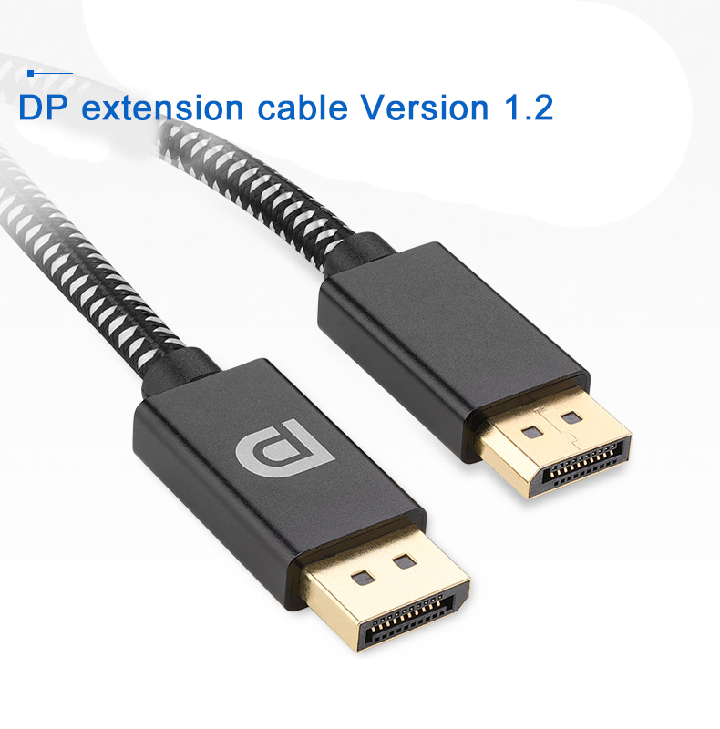 DP line 1.2 version male-to-male high-definition line computer monitor TV connection video line graphics card extension cable gaming