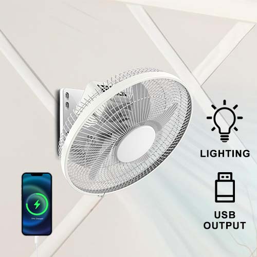 rechargeable fan with usb charging