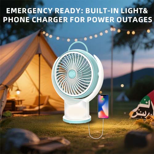 rechargeable table fan