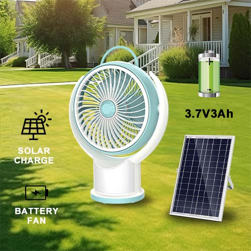 rechargeable table fan