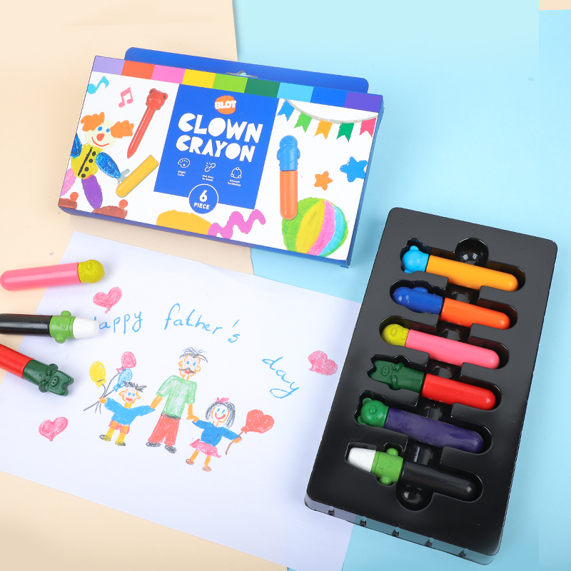 Crayones Bettle para niños, 12 colores