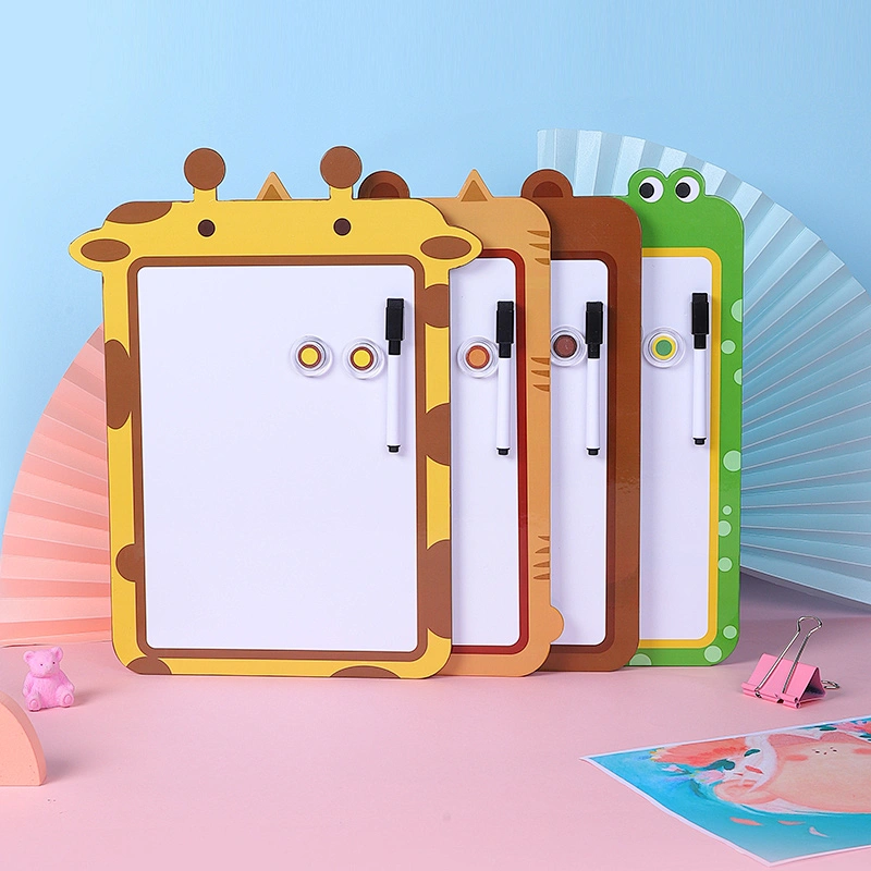 Giraffe Magnetic Dry Erase Board untuk Lemari Es, Papan Tulis Kulkas Kecil