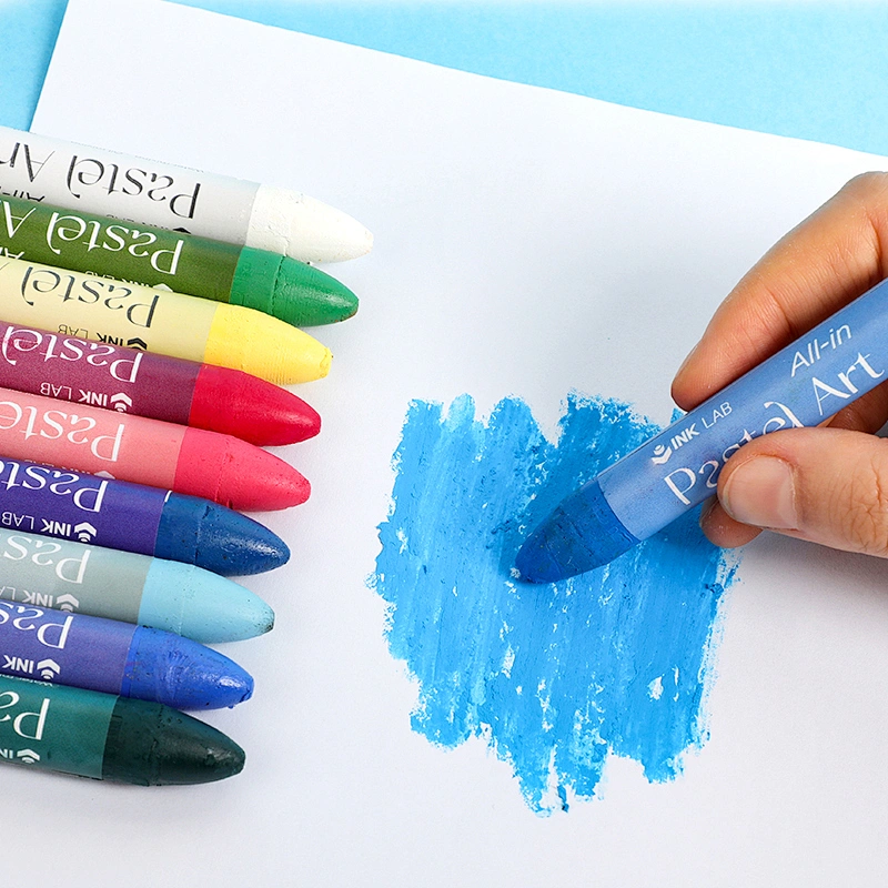 Soild Oil Pastels Set, 36 Assorted Colors, Basic Color/Macaron Color