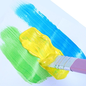 Acrylic Paint Set, 4 Classic Paints 7 Fluorescent Paints with Bottles, 12 Paint Pots