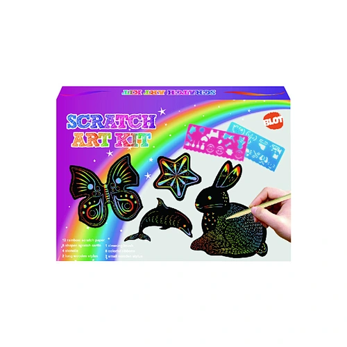 Scratch Art para niños, Magic Scratch Paper