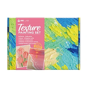 Juego de pintura de textura acrílica, 8 colores, pinturas acrílicas en tubos no tóxicos, pintura sobre lienzo, 60 ml/tubo