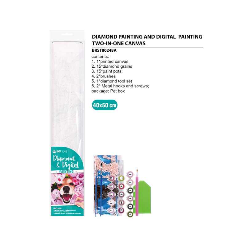 Kit digital de pintura de diamantes para la decoración de la pared del hogar