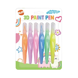 3D-Stofffarbe, 8 Perlenfarben, 30-ml-Flaschen