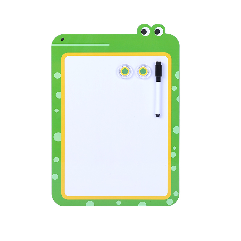 Crocodile Magnetic Dry Erase Board for Fridge, Small Refrigerator Whiteboard