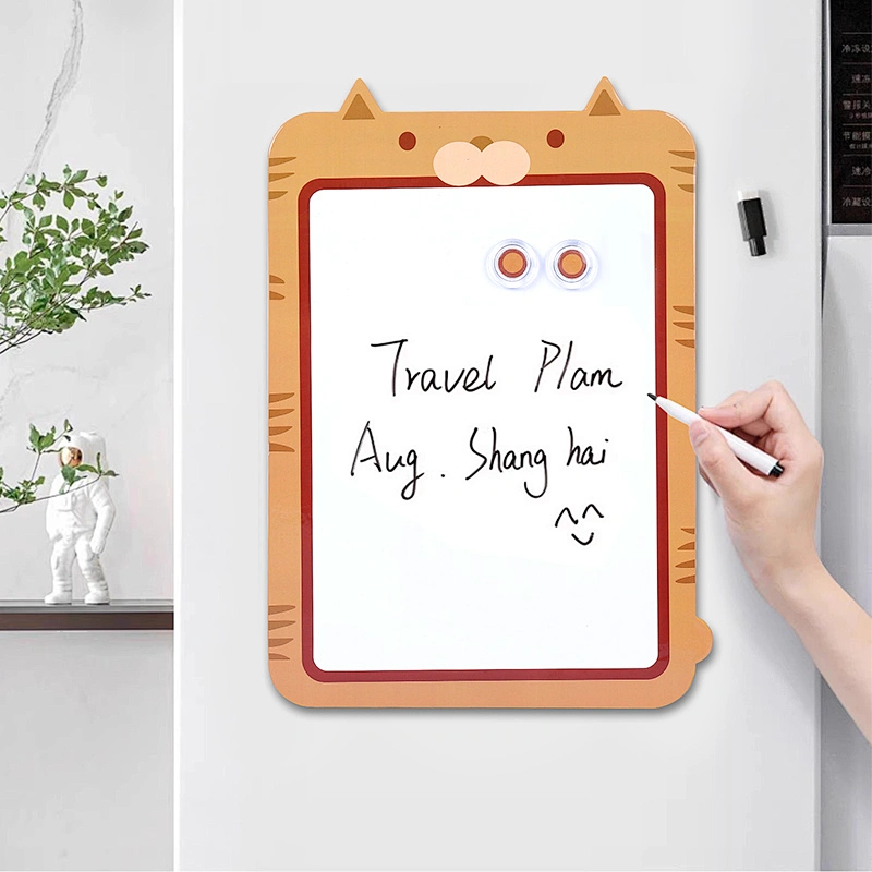 Crocodile Magnetic Dry Erase Board untuk Lemari Es, Papan Tulis Kulkas Kecil