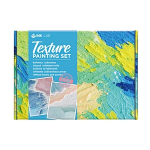 Juego de pintura de textura acrílica, 8 colores, pinturas acrílicas en tubos no tóxicos, pintura sobre lienzo, 60 ml/tubo