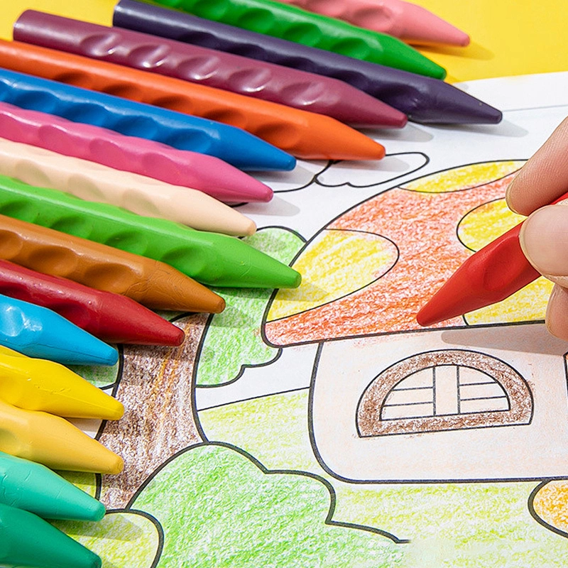 Crayones para agujeros para niños, 12/24 colores