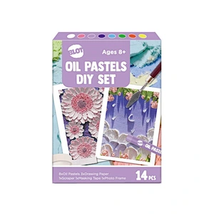 Ölpastelle, 14-teiliges Pastell-Kunstbedarf-Set