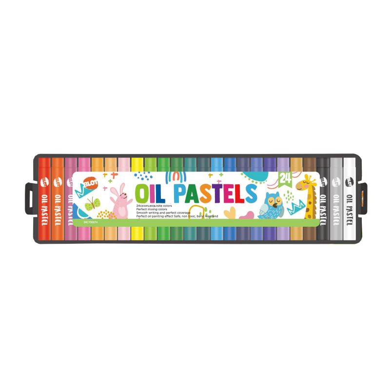 Ölpastell-Set mit 12 Farben, Pastell-Kunstzubehör für Künstler und Kinder