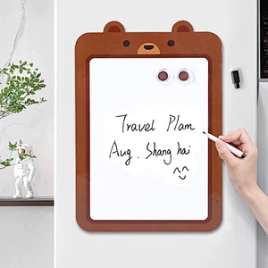 Magnetisches, trocken abwischbares Krokodil-Board für Kühlschrank, kleines Kühlschrank-Whiteboard