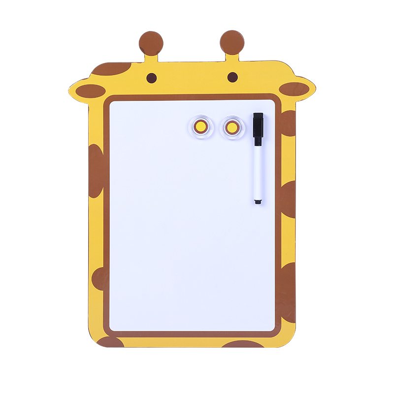 Giraffe Magnetic Dry Erase Board untuk Lemari Es, Papan Tulis Kulkas Kecil