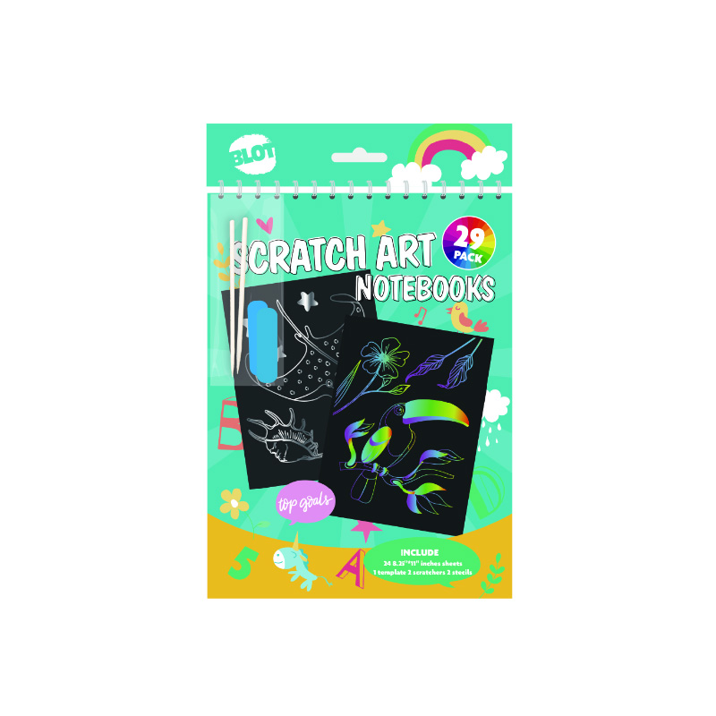 Scratch Art para niños, Magic Scratch Paper