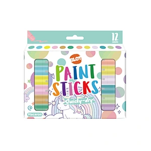 Stik Cat, 6 Klasik/6 Metalik/6 Warna Neon, Cepat Kering