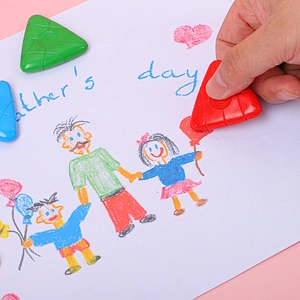 Airship Crayons for Kids, 12 Colors