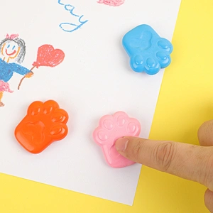 Cat Paws Crayons for Kids, 12 Colors