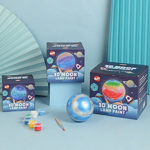 Paint Your Own Moon Lamp Kit, Make DIY Moon Night Light