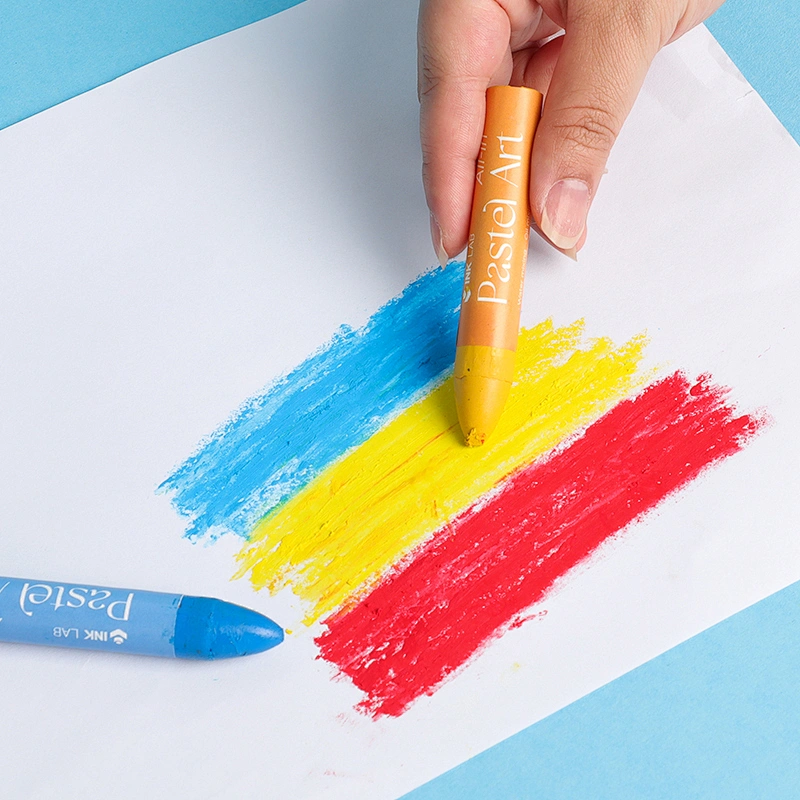 Soild Oil Pastels Set, 36 Assorted Colors, Basic Color/Macaron Color