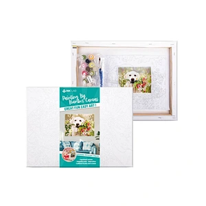 Painting by Number Kits, Framed Canvas, for Adults and Kids Beginner