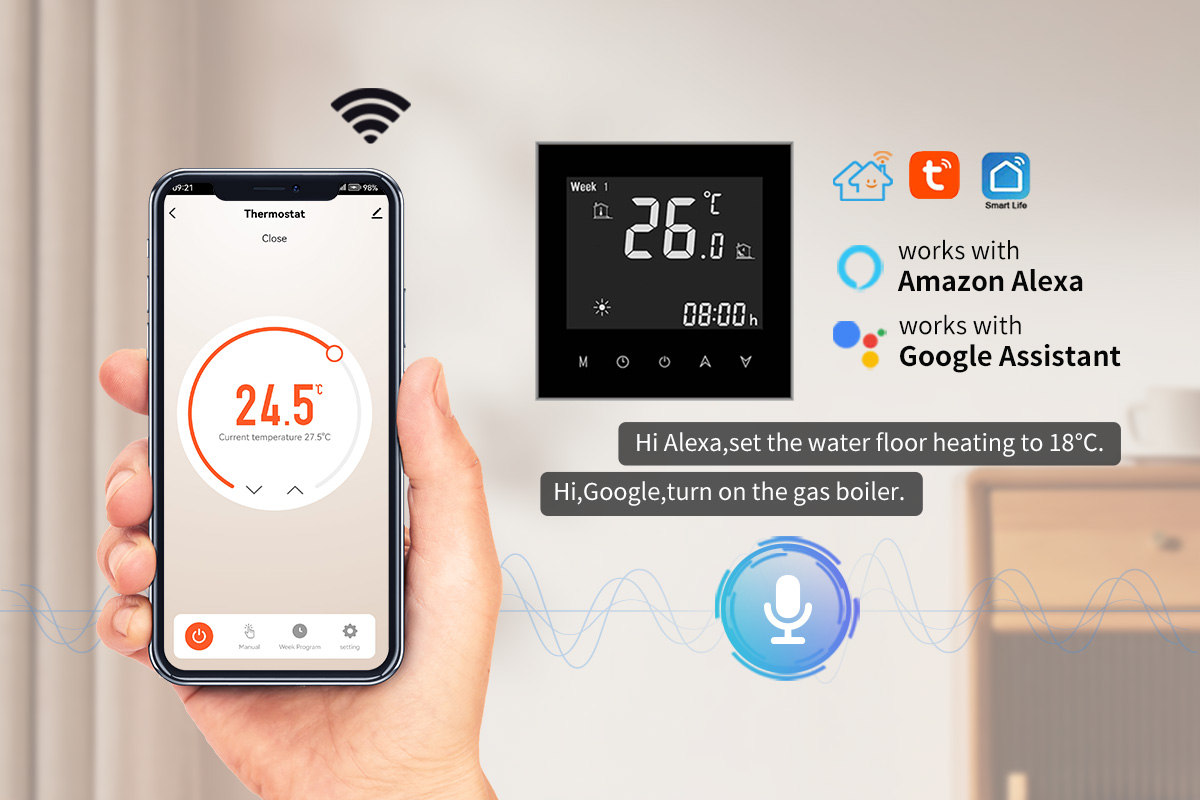 smart home thermostat