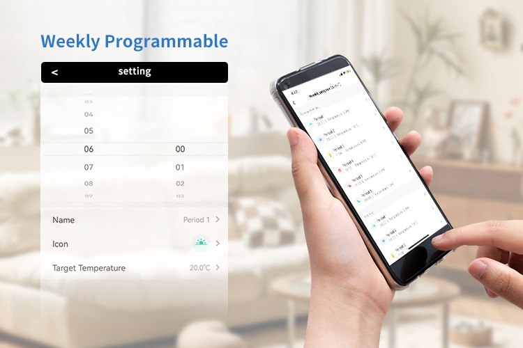 app controlled thermostat