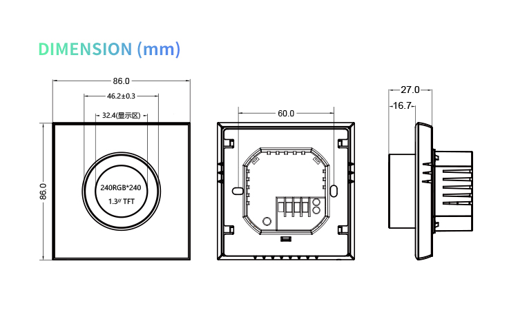 heated floor thermostat