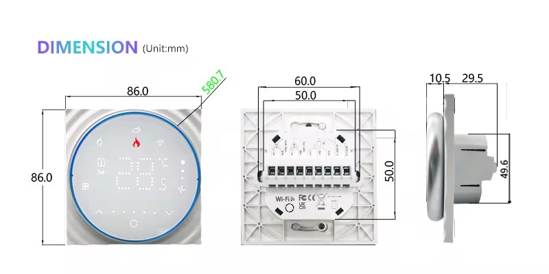 Digital thermostat